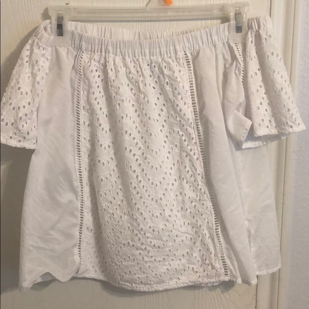 Off the shoulders top